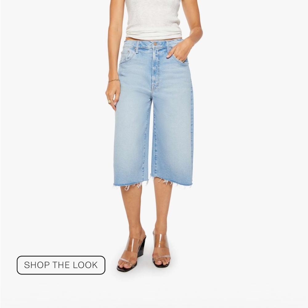 Mother Whole Lot Zip Fray